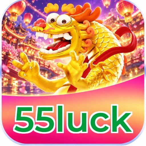 55luck Bônus R$ 5.000 Logo